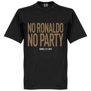 No Ronaldo No Party T-Shirt