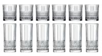 Cookinglife Glazenset (cocktailglazen & longdrinkglazen) Monea - 12 delige set