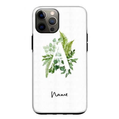Green Brush: iPhone 12 Tough Case