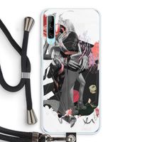 Dissimulation du réel: Huawei P Smart Pro Transparant Hoesje met koord