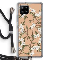 Blossoming spring: Samsung Galaxy A42 5G Transparant Hoesje met koord