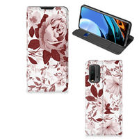 Bookcase Xiaomi Poco M3 | Redmi 9T Watercolor Flowers - thumbnail