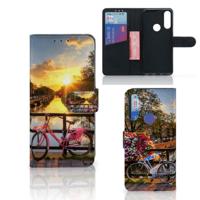 Alcatel 1S 2020 | Flip Cover | Amsterdamse Grachten