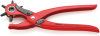 Knipex revolverponstang | 220 mm lengte | rood poedergecoat - 90 70 220 ean