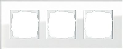 Gira Esprit afdekraam 3-voudig melkglas