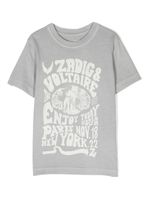 Zadig & Voltaire Kids t-shirt en coton à logo imprimé - Gris