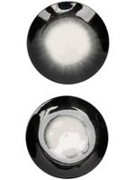 Ann Demeulemeester X Serax lot de deux plats en porcelaine - Noir