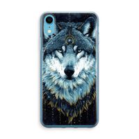 Darkness Wolf: iPhone XR Transparant Hoesje