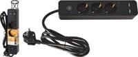 Soellaart Stekkerdoios 3-Weg 2 Usb Zwart Soellaart Stekkerdoios 3-Weg 2 Usb Zwart