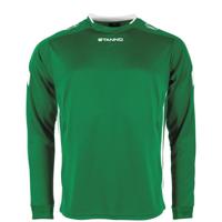 Stanno 411003 Drive Match Shirt LS - Green-White - XL