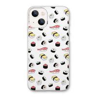 Sushi time: iPhone 13 Transparant Hoesje