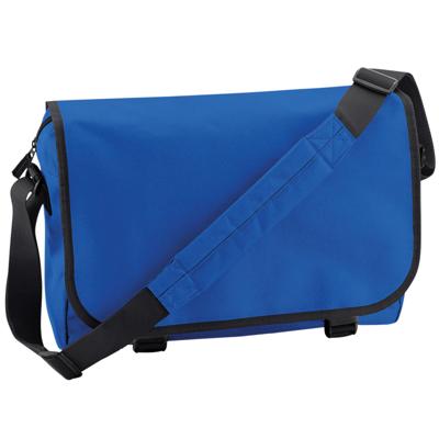 Bagbase Schoudertas - blauw - 41x31x12 cm - 15L - aktetas - volwassenen - polyester - schooltas