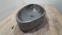 Wasbak riviersteen RXXL2503707, 76x42x15 cm