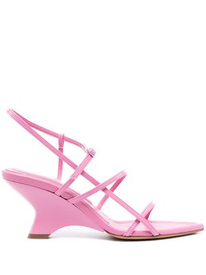 GIABORGHINI sandales Gia26 70 mm en cuir - Rose