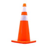 Verkeerskegel 70 cm - oranje, soepel model - Verkeerskegel 70 cm