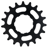 KMC tandwiel 19t zwart - fietskettingring
