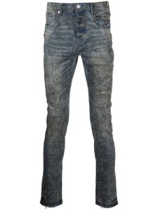 Purple Brand jean P001 skinny à effet usé - Bleu