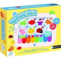 Mijn kinderliedjes om te spelen en te zingen - Interactief spel - NATHAN - Ontdek en zing 8 kinderliedjes!