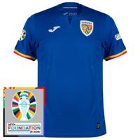 Roemenië 3e Shirt 2023-2024 + Euro 2024 Badges - thumbnail