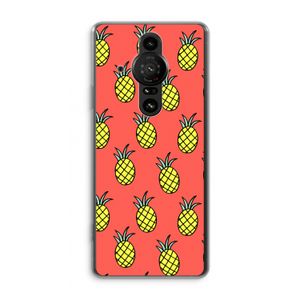 Ananas: Sony Xperia Pro-I Transparant Hoesje