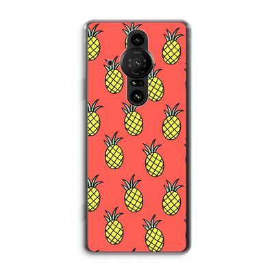 Ananas: Sony Xperia Pro-I Transparant Hoesje