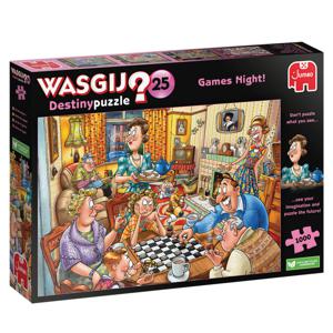 Jumbo Puzzel Wasgij Destiny 25 Games Night! 1000 Stukjes