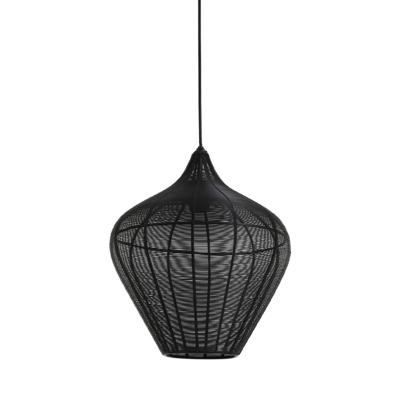 Hanglamp Alvaro mat zwart L