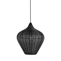 Hanglamp Alvaro mat zwart L