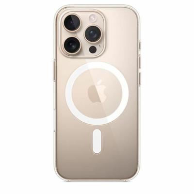 Telefoonhoes Apple iPhone 16 Transparant Apple iPhone 16 Pro