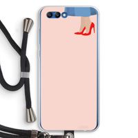 High heels: Honor 10 Transparant Hoesje met koord