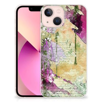 Smartphone hoesje iPhone 13 mini Letter Painting Smartphone hoesje iPhone 13 mini Letter Painting