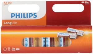 Philips LongLife Batterij R6L12W/10