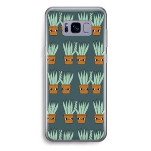 Sansevieria: Samsung Galaxy S8 Plus Transparant Hoesje