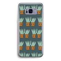 Sansevieria: Samsung Galaxy S8 Plus Transparant Hoesje