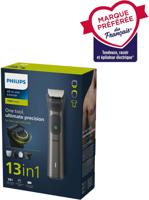 Multifunctionele trimmer - PHILIPS - MG7920/15 Serie 7000 - 5 W - 60 min - Snel opladen - 13 accessoires - Donkergrijs Multifunctionele trimmer - PHILIPS - MG7920/15 Serie 7000 - 5 W - 60 min - Snel opladen - 13 accessoires - Donkergrijs