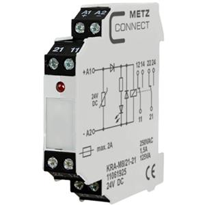 Metz Connect 11061925 Koppelelement 24 V/DC (max) 2x wisselcontact 1 stuk(s)