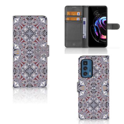 Motorola Edge 20 Pro | Bookcase | Flower Tiles