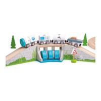 Bigjigs houten rails - brug met waterval Bigjigs houten rails - brug met waterval