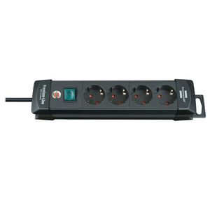 Brennenstuhl 1951140100 PDU Stekkerdoos | 4 sockets | met Schakelaar | 1.8m | Zwart