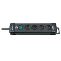 Brennenstuhl 1951140100 PDU Stekkerdoos | 4 sockets | met Schakelaar | 1.8m | Zwart