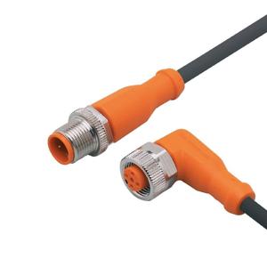 ifm Electronic EVC825 Verbindingskabel Aantal polen (sensoren): 3, 5 Stekker, recht, Bus, haaks 4 m 1 stuk(s)