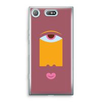Mono V: Sony Xperia XZ1 Compact Transparant Hoesje Mono V: Sony Xperia XZ1 Compact Transparant Hoesje