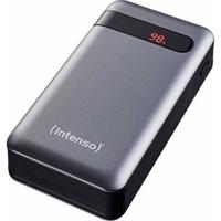 Intenso PD20000 Powerbank 20000 mAh Quick Charge 3.0, USB PD 3.0 LiPo Zwart Statusweergave
