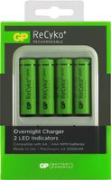 GP Batteries PowerBank 420 met ReCyko+ AA 2000 oplader + 4x AA batterijen - thumbnail