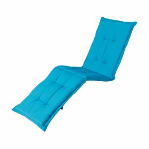 Madison ligbedkussen Panama 65 x 200 cm katoen/polyester aqua