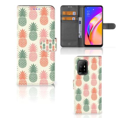 OPPO Reno5 Z | A94 5G | Book Cover | Ananas
