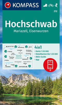 Wandelkaart 212 Hochschwab | Kompass