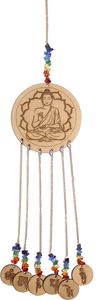 Hanging Wood - Laser Engraved - Bhudda