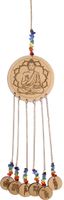 Hanging Wood - Laser Engraved - Bhudda