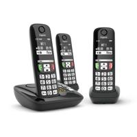 Gigaset A735A Trio Huistelefoon Zwart